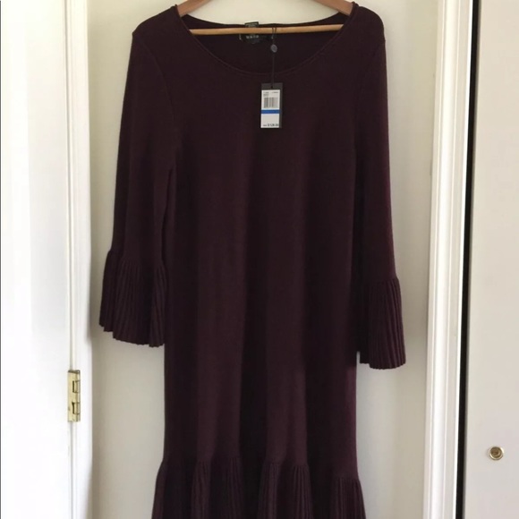Max Studio Womens Sweater Knit Dress Xl 